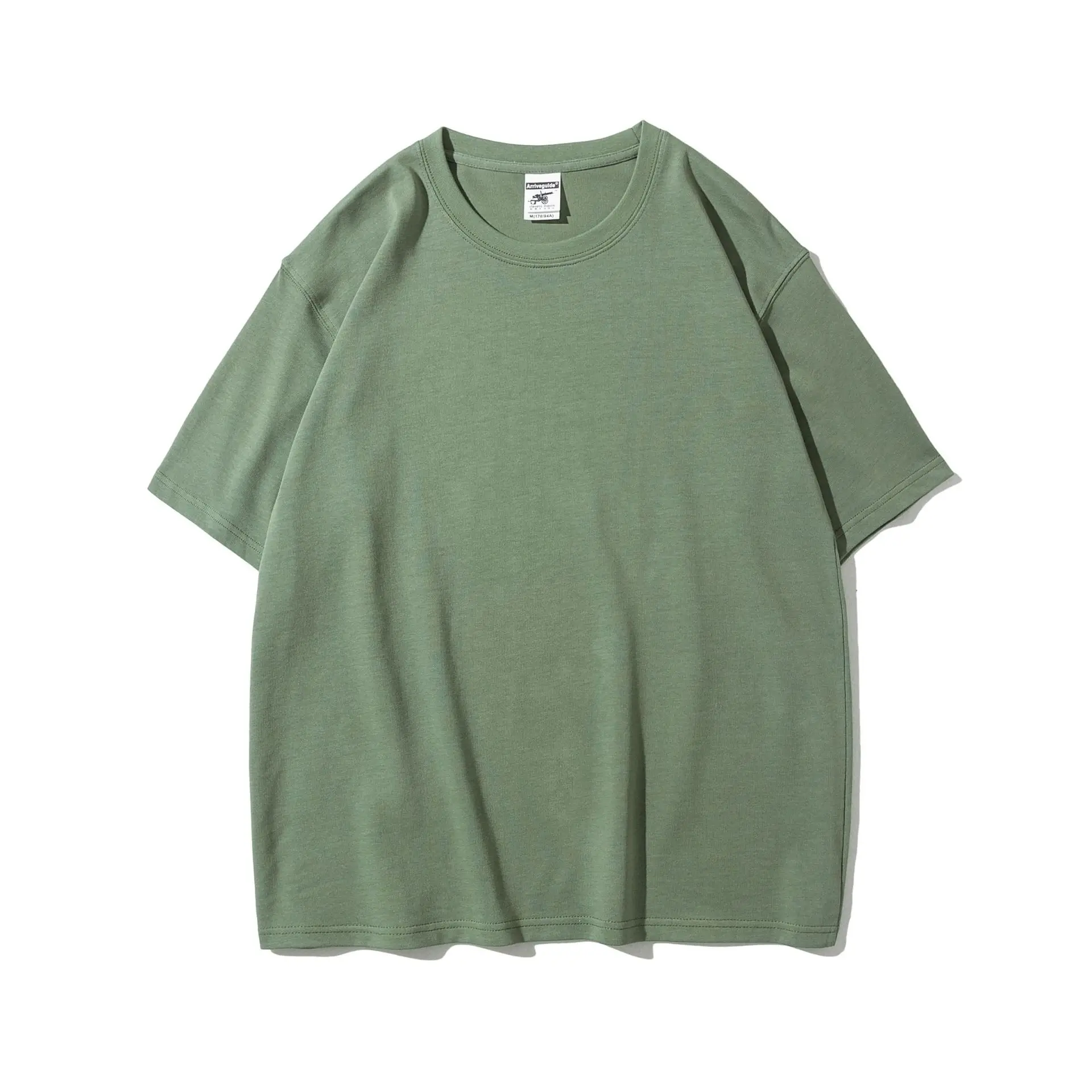 Men's 280g Heavy Blue Crewneck T-Shirt - Image 16