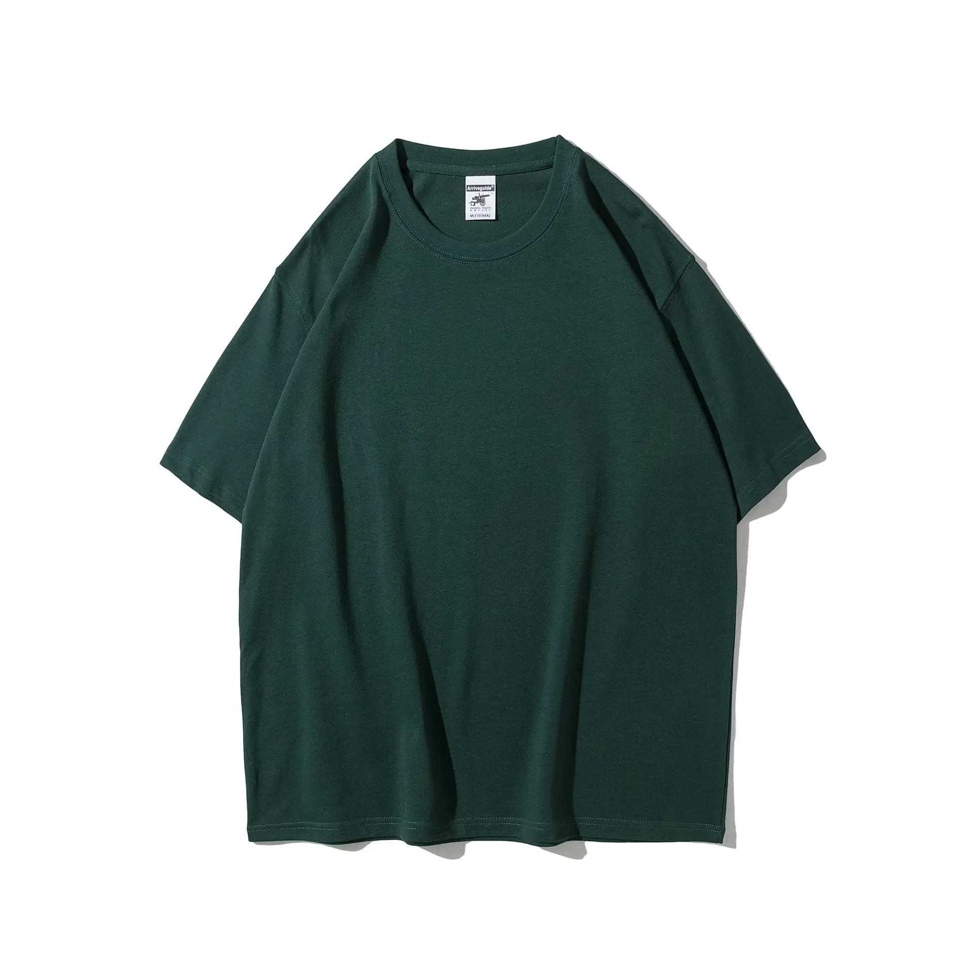 Men's 280g Heavy Blue Crewneck T-Shirt - Image 17