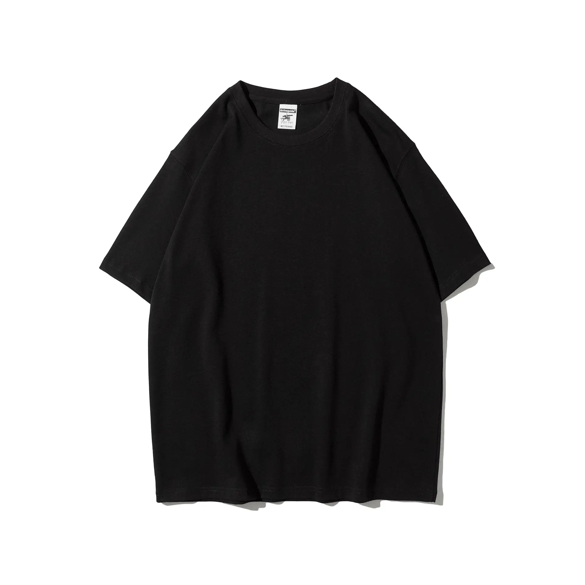 Men's 280g Heavy Blue Crewneck T-Shirt - Image 2