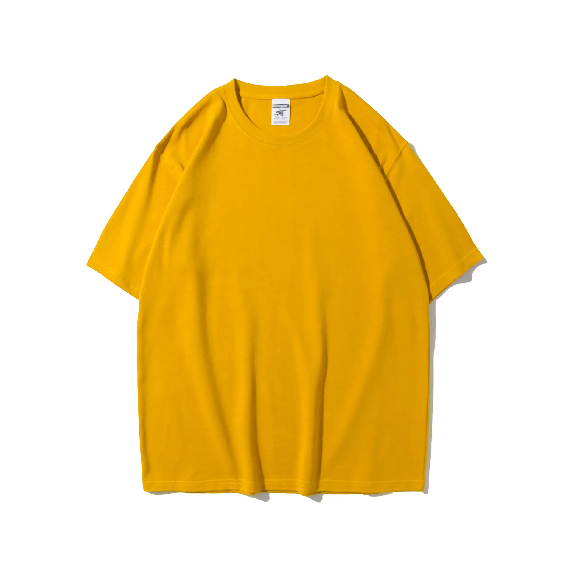 Men's 280g Heavy Blue Crewneck T-Shirt - Image 4
