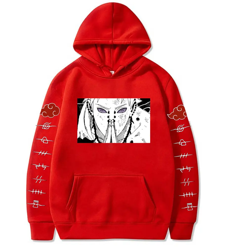 Pink Fleece Hoodie with Crosshair Print for Men Women - Image 3