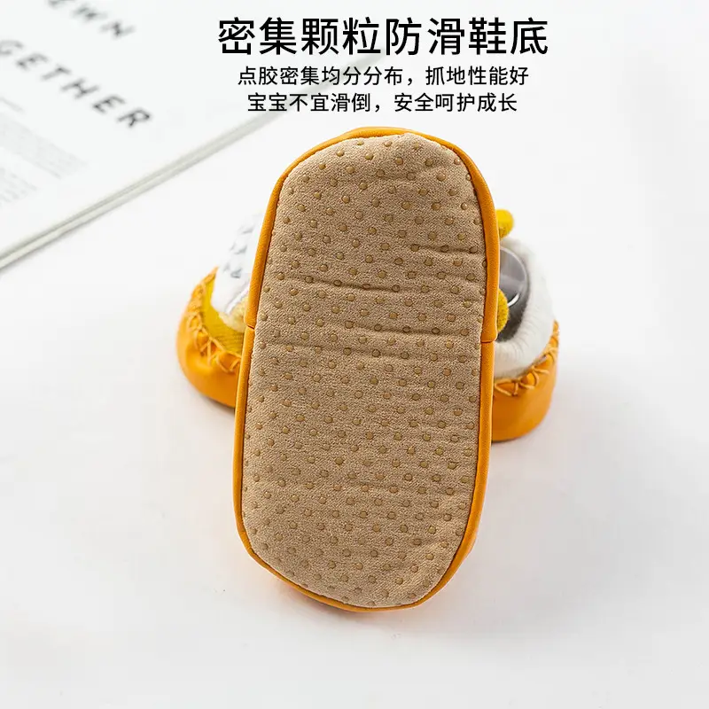 Cute Cartoon Cat Baby Floor Socks Blue Non-Slip - Image 15
