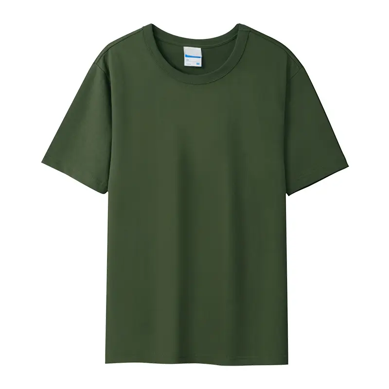 Men Black Cotton T-Shirt 270g Heavyweight - Image 5