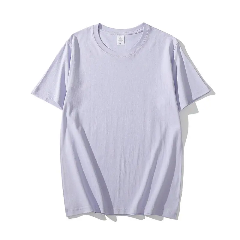 Hangmingze 200g Cotton T-Shirt Light Blue Large - Image 13