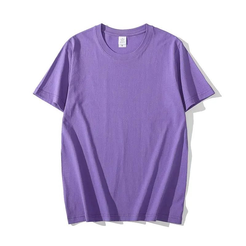 Hangmingze 200g Cotton T-Shirt Light Blue Large - Image 18