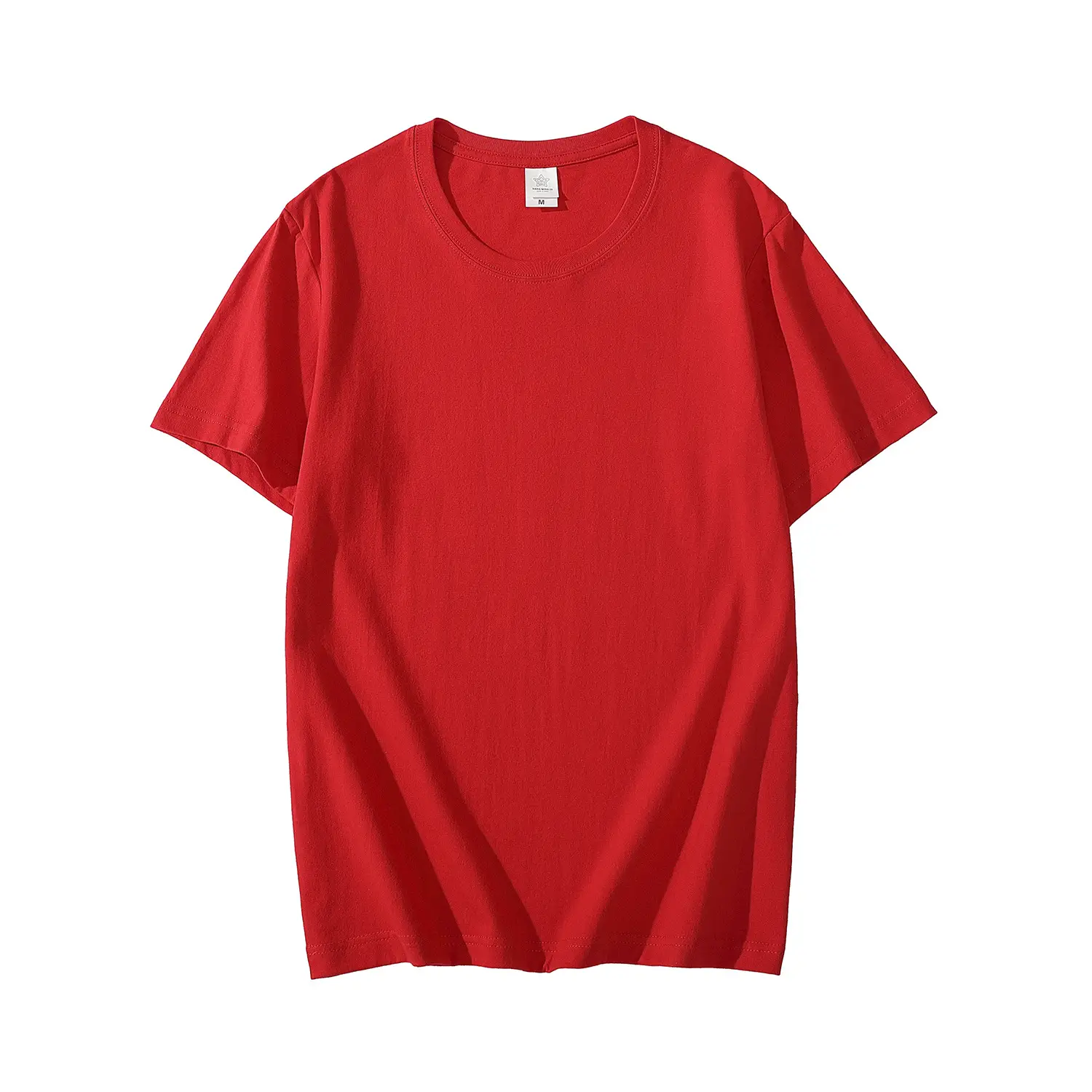 Hangmingze 200g Cotton T-Shirt Light Blue Large - Image 4