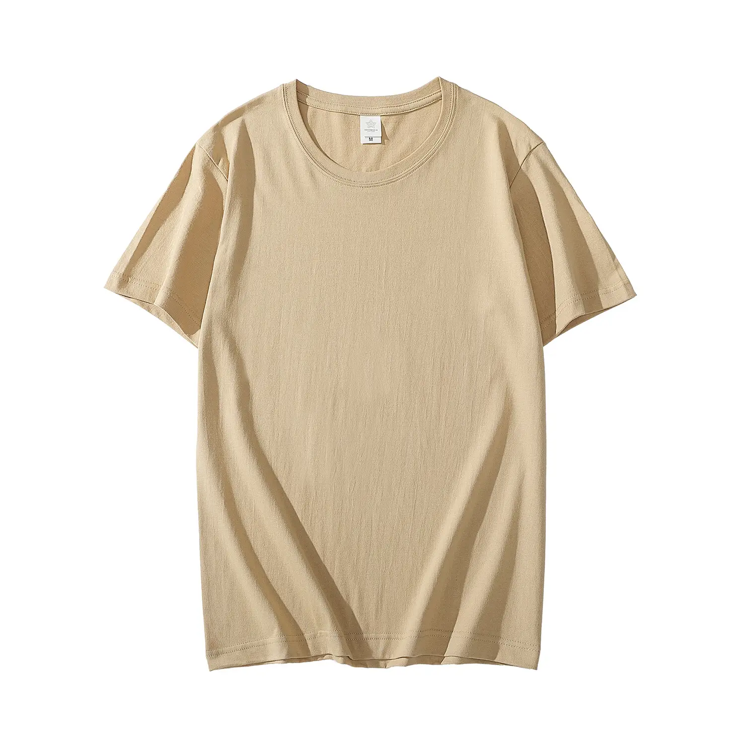 Hangmingze 200g Cotton T-Shirt Light Blue Large - Image 8