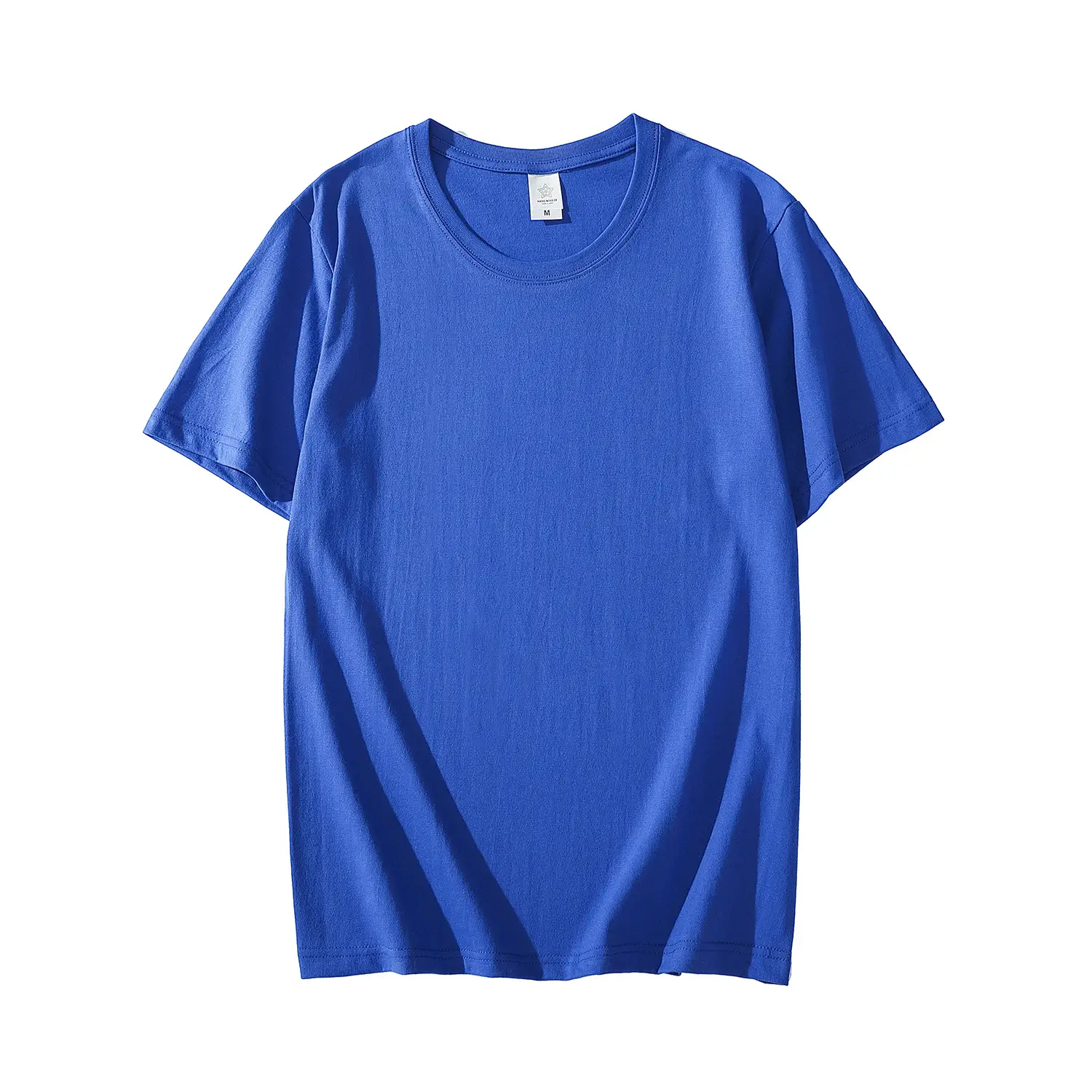 Hangmingze 200g Cotton T-Shirt Light Blue Large - Image 9