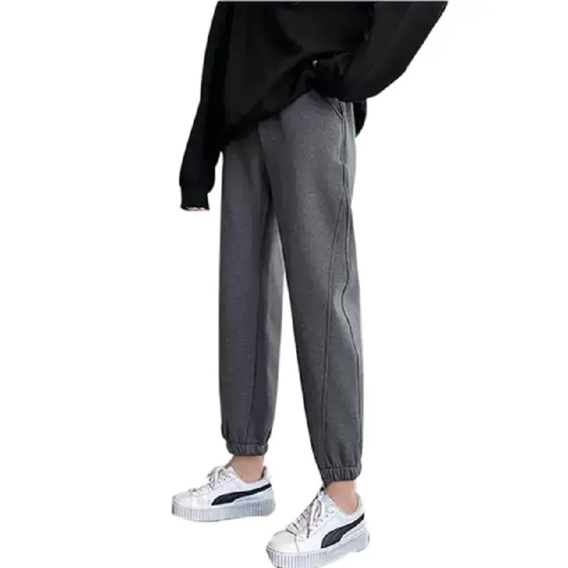 Pregnant Women Fleece Lined Leggings Black - Image 12