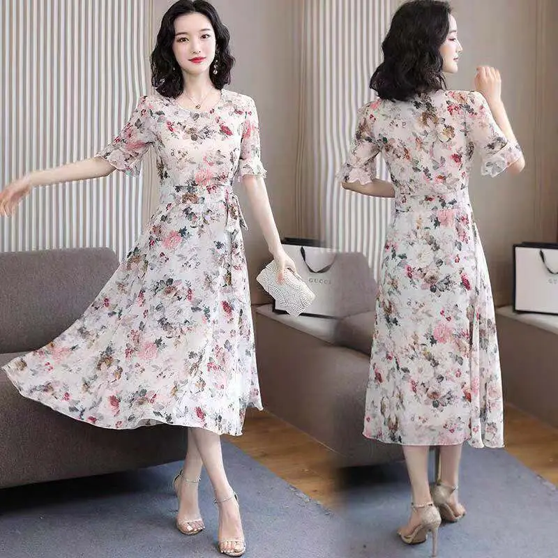 Floral Cross-Border Dress for Women Summer 2025 - Image 6