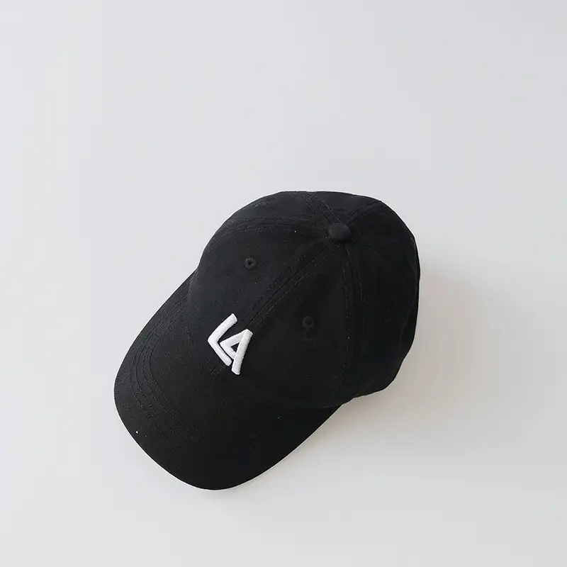 Blue Korean Letter Pan Hat for Boys Girls - Image 4