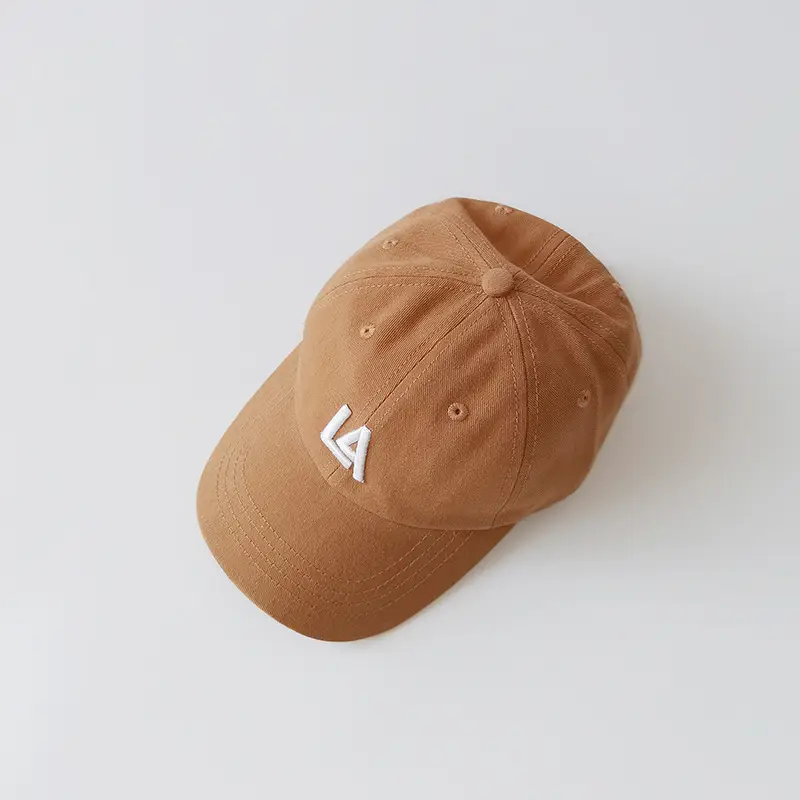 Blue Korean Letter Pan Hat for Boys Girls - Image 7