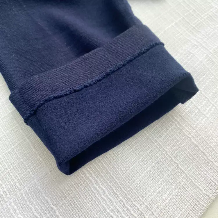 Navy Blue Slim Fit Leggings Bamboo Fiber 2022 — feature 18