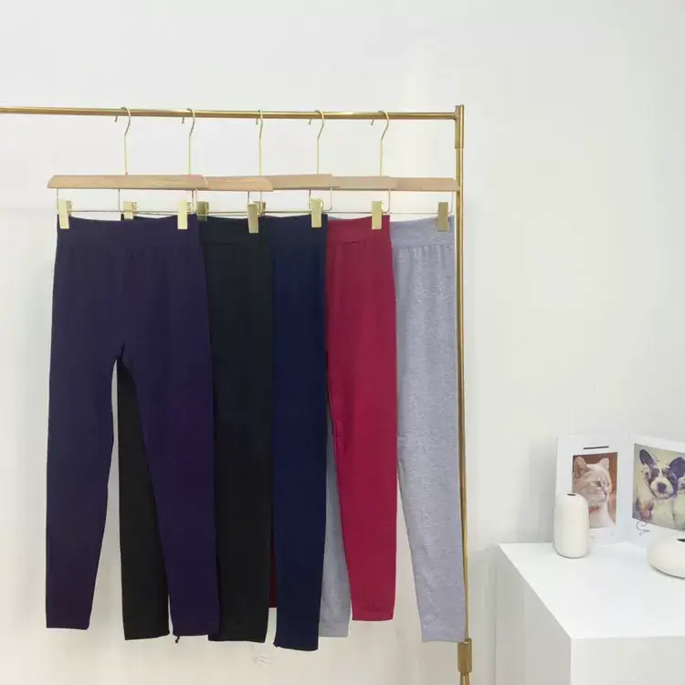 Navy Blue Slim Fit Leggings Bamboo Fiber 2022 — feature 5