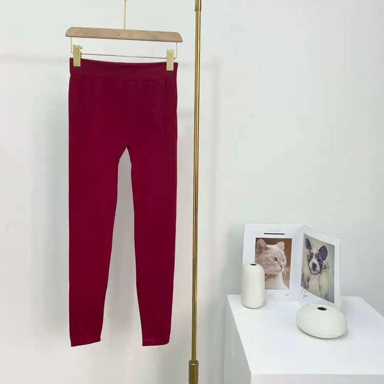 Navy Blue Slim Fit Leggings Bamboo Fiber 2022 — feature 7
