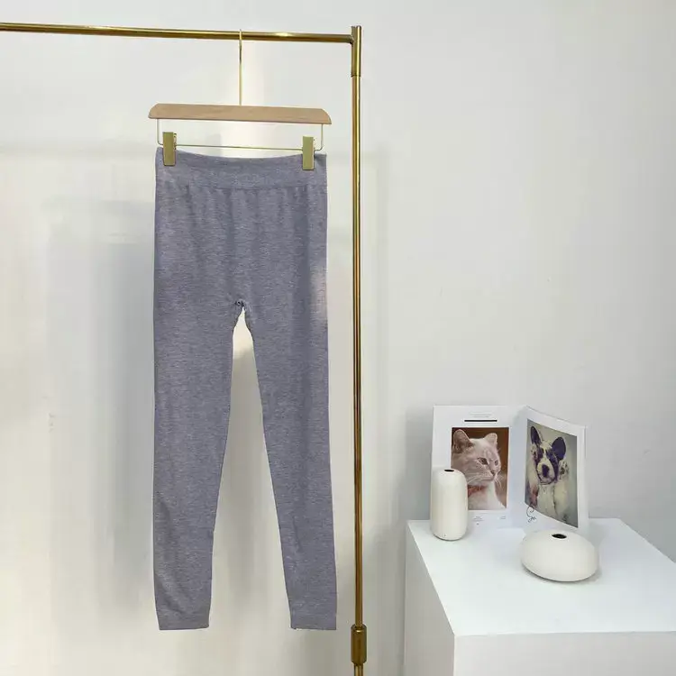 Navy Blue Slim Fit Leggings Bamboo Fiber 2022 — feature 8