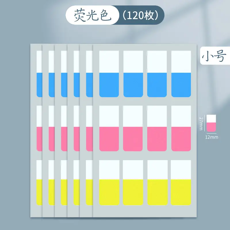 Morandi Index Stickers Small Card Pagination Labels Can Be Written Creative Students with Colorful Sticky Notes Instruction Stickers