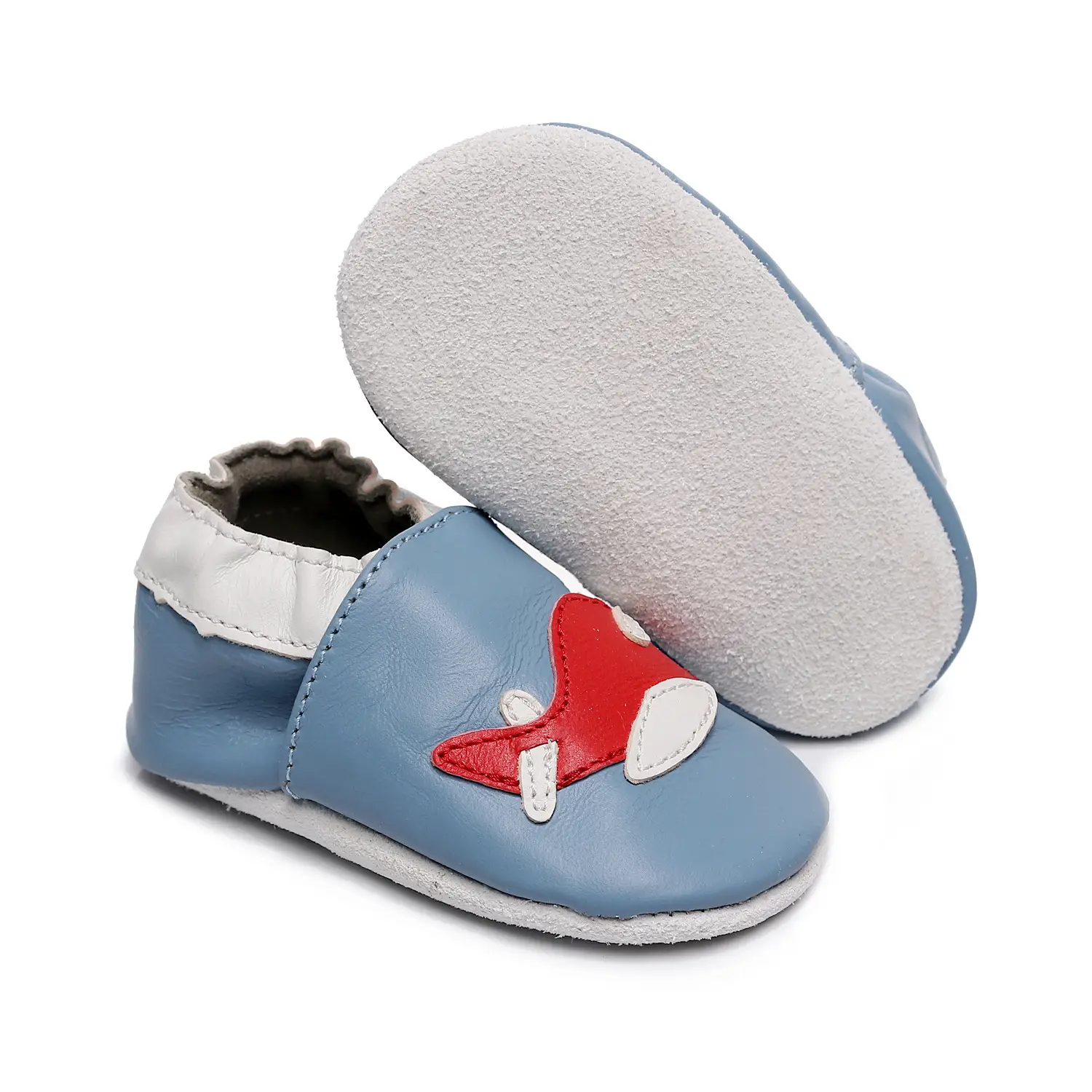 Red White Cartoon Baby Shoes for Kids