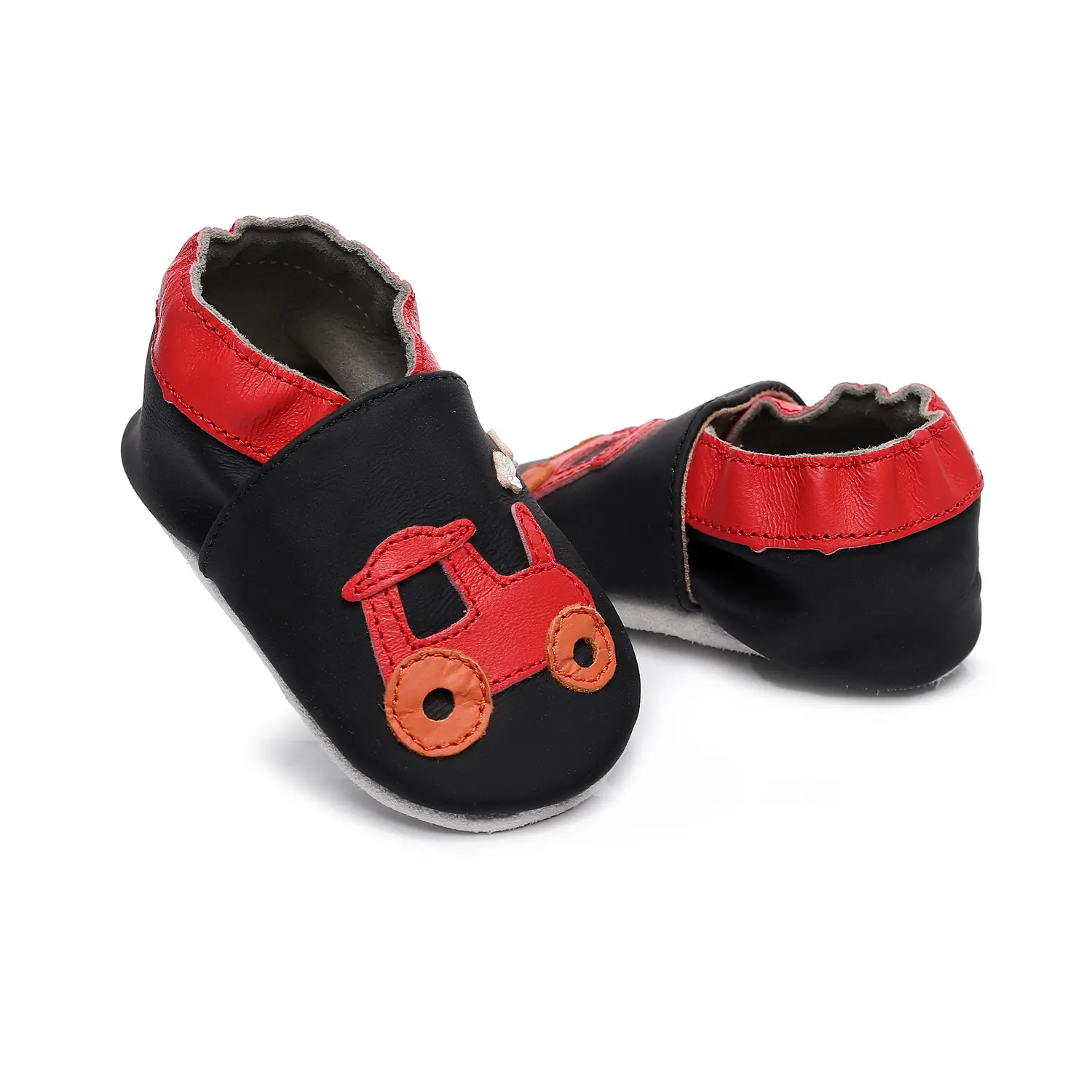 Red White Cartoon Baby Shoes for Kids