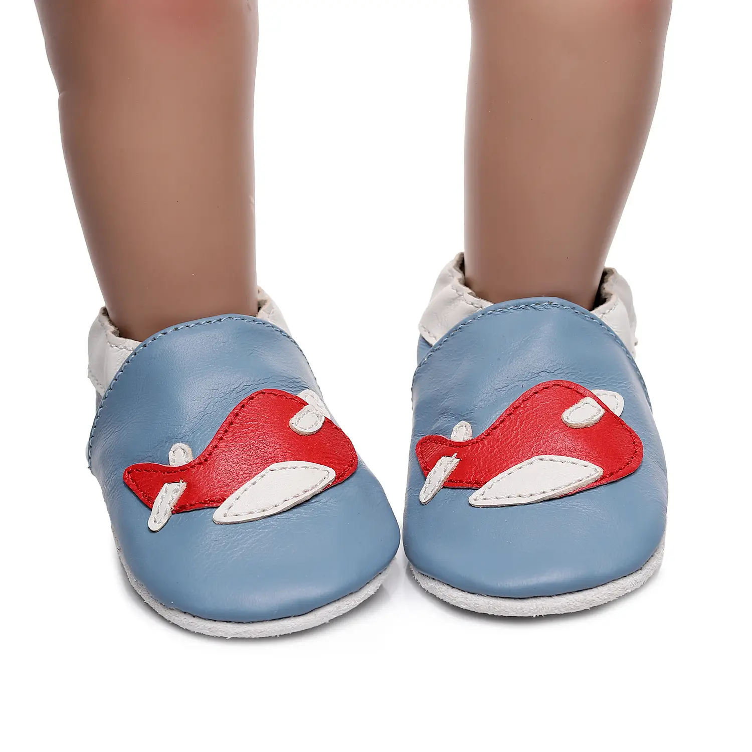 Red White Cartoon Baby Shoes for Kids