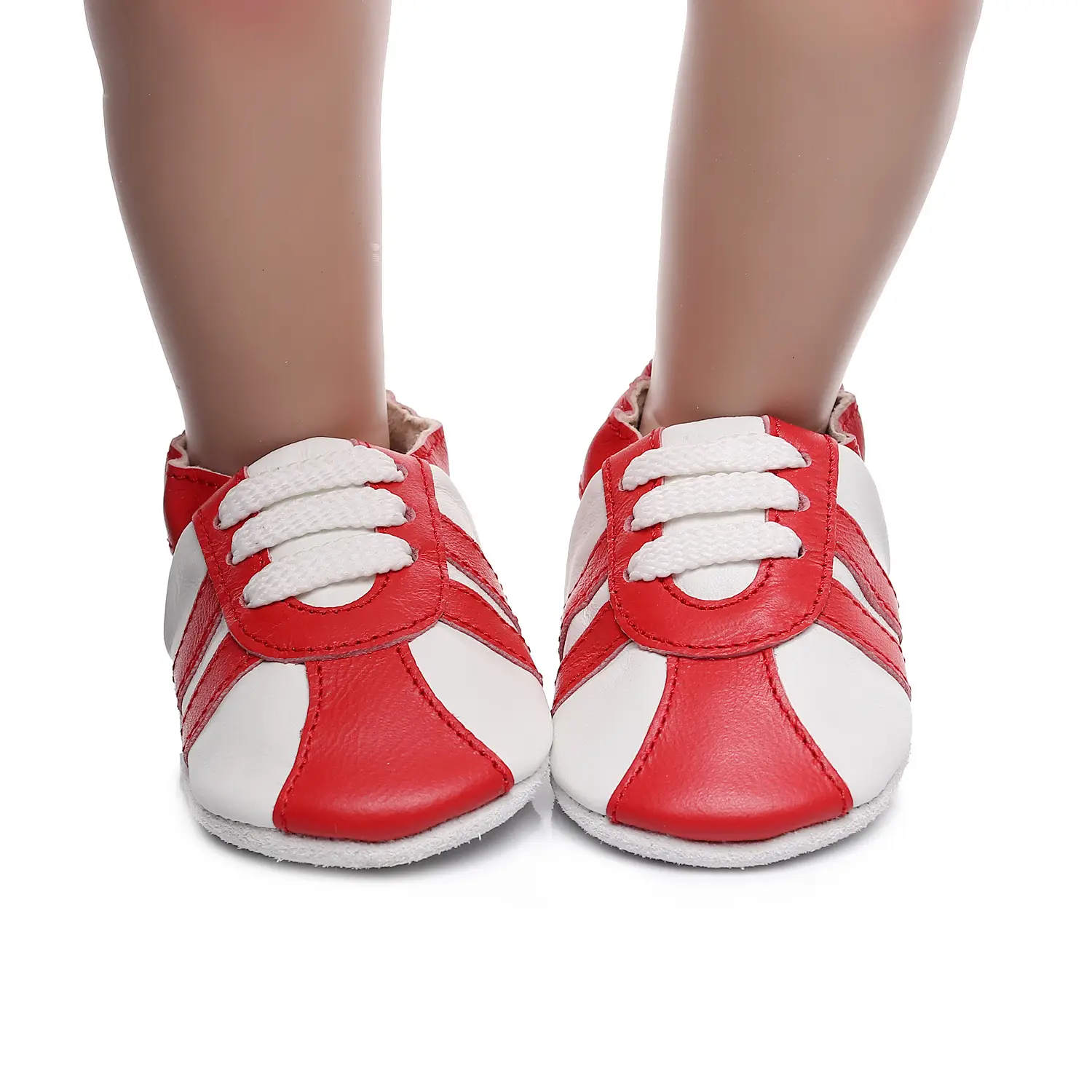Red White Cartoon Baby Shoes for Kids