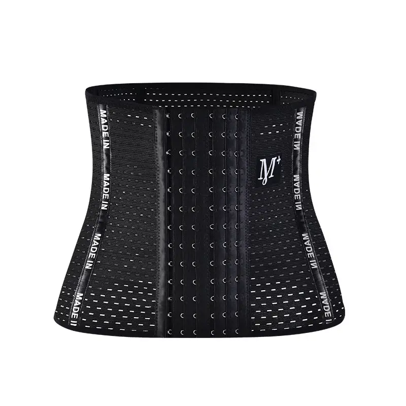 Black M-Branded Waist Shaping Belt for Slimming