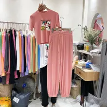 Women White Korean Style 2Pc Shorts Set — feature 13