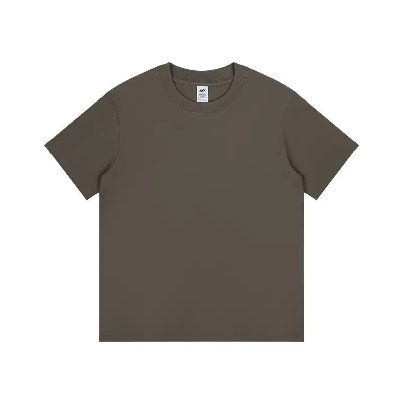 Men 2025 Cotton T-Shirt Grey Solid 100cm - Image 38
