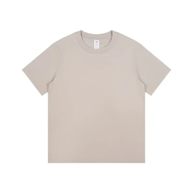 Men 2025 Cotton T-Shirt Grey Solid 100cm - Image 17