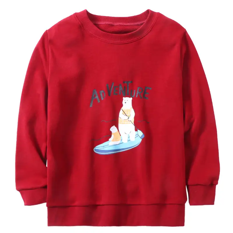 Children's Yellow Terry Long Sleeve T-Shirt - Image 10