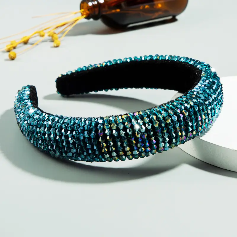 Crystal Crystal Headband for Women Travel Ball - Image 12