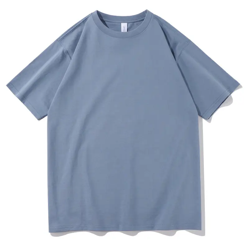 Heavy Duty Blue Cotton T-Shirt for Men