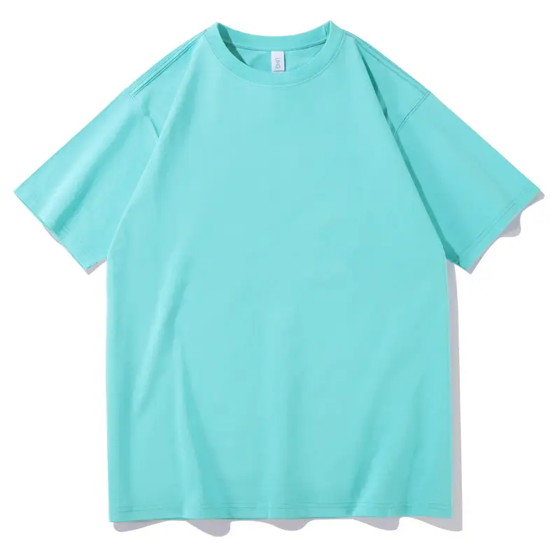 Heavy Duty Blue Cotton T-Shirt for Men