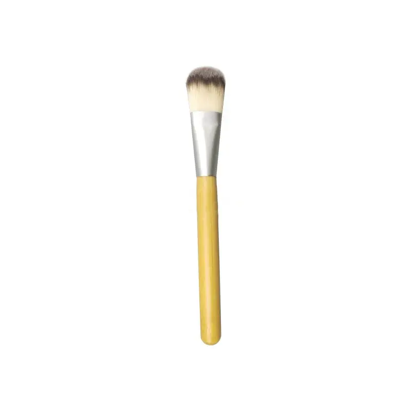 Green Tongue Foundation Brush for Liquid Makeup