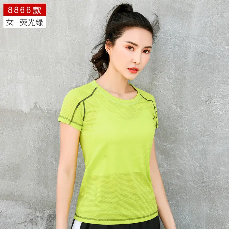 Men Blue Quick-Drying T-Shirt Round Neck Loose Fit - Image 12