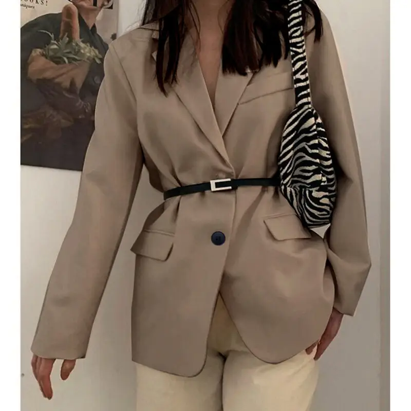 Off-White Blazer Jacket for Women 2026 Autumn Style - Image 2