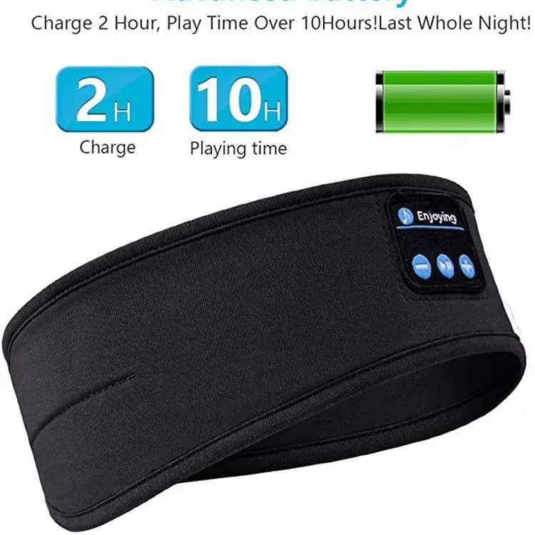 Wireless Bluetooth Sleep Headband with Eye Mask - Image 5