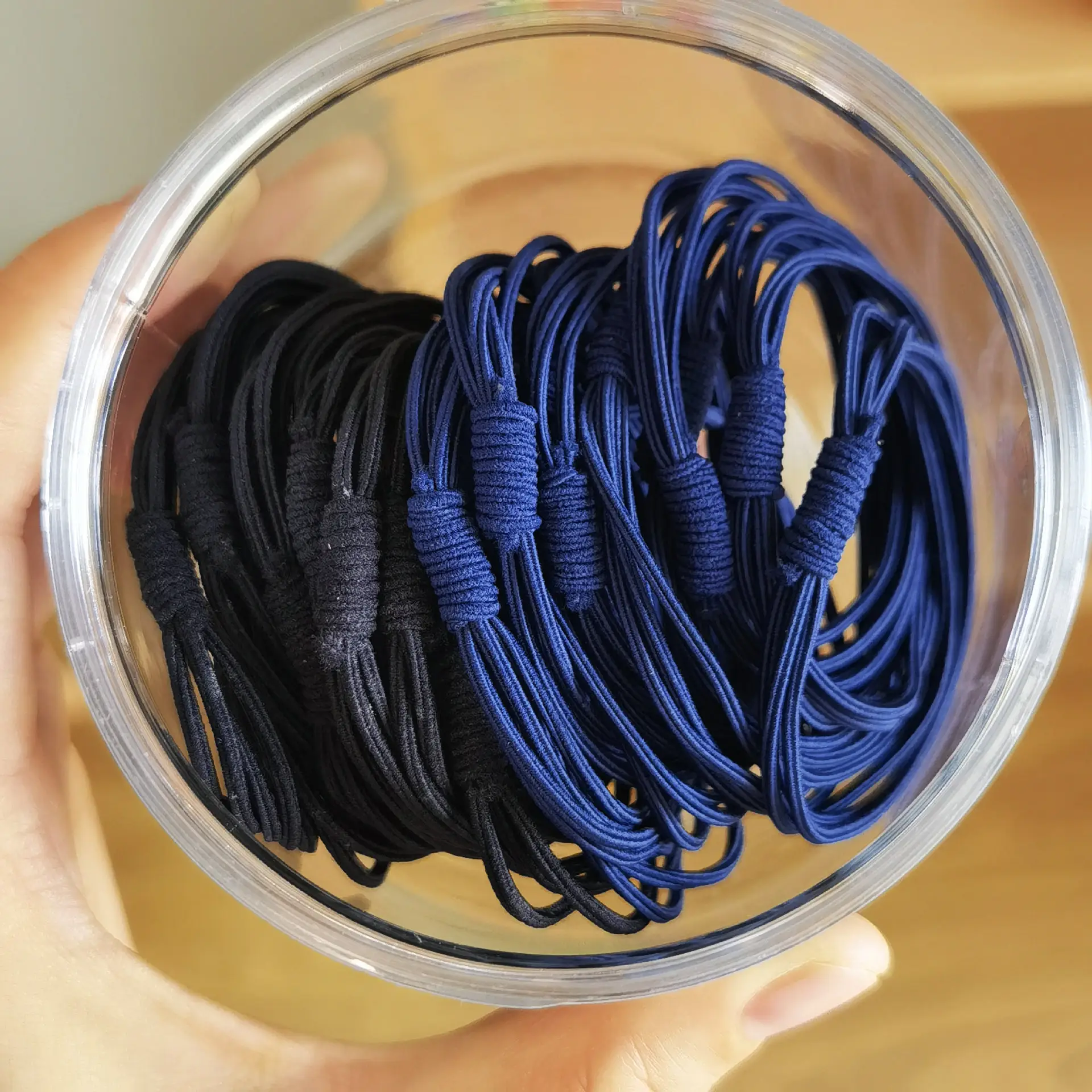 20 Pcs Canned Rubber Bands for Girls Hair Ties