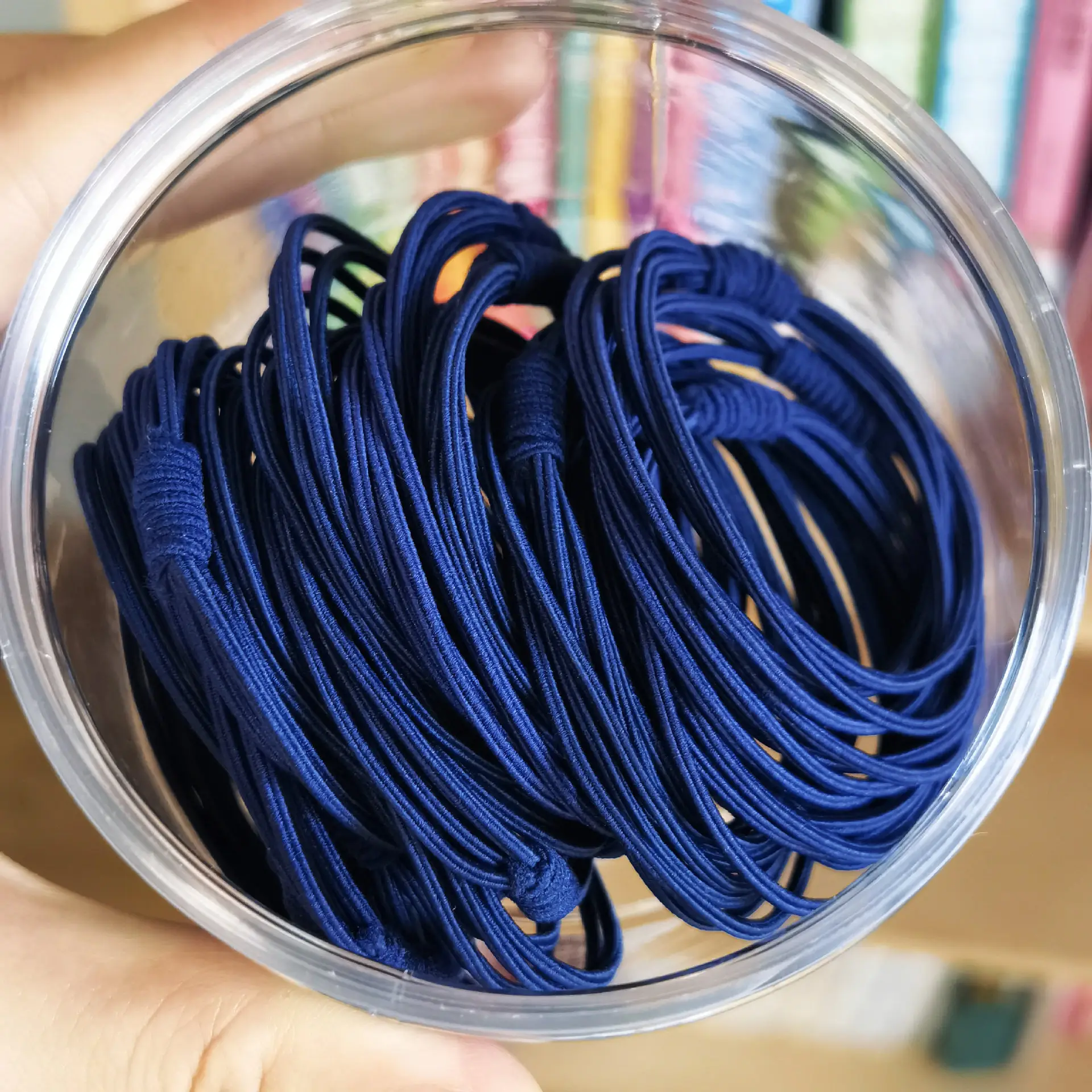 20 Pcs Canned Rubber Bands for Girls Hair Ties