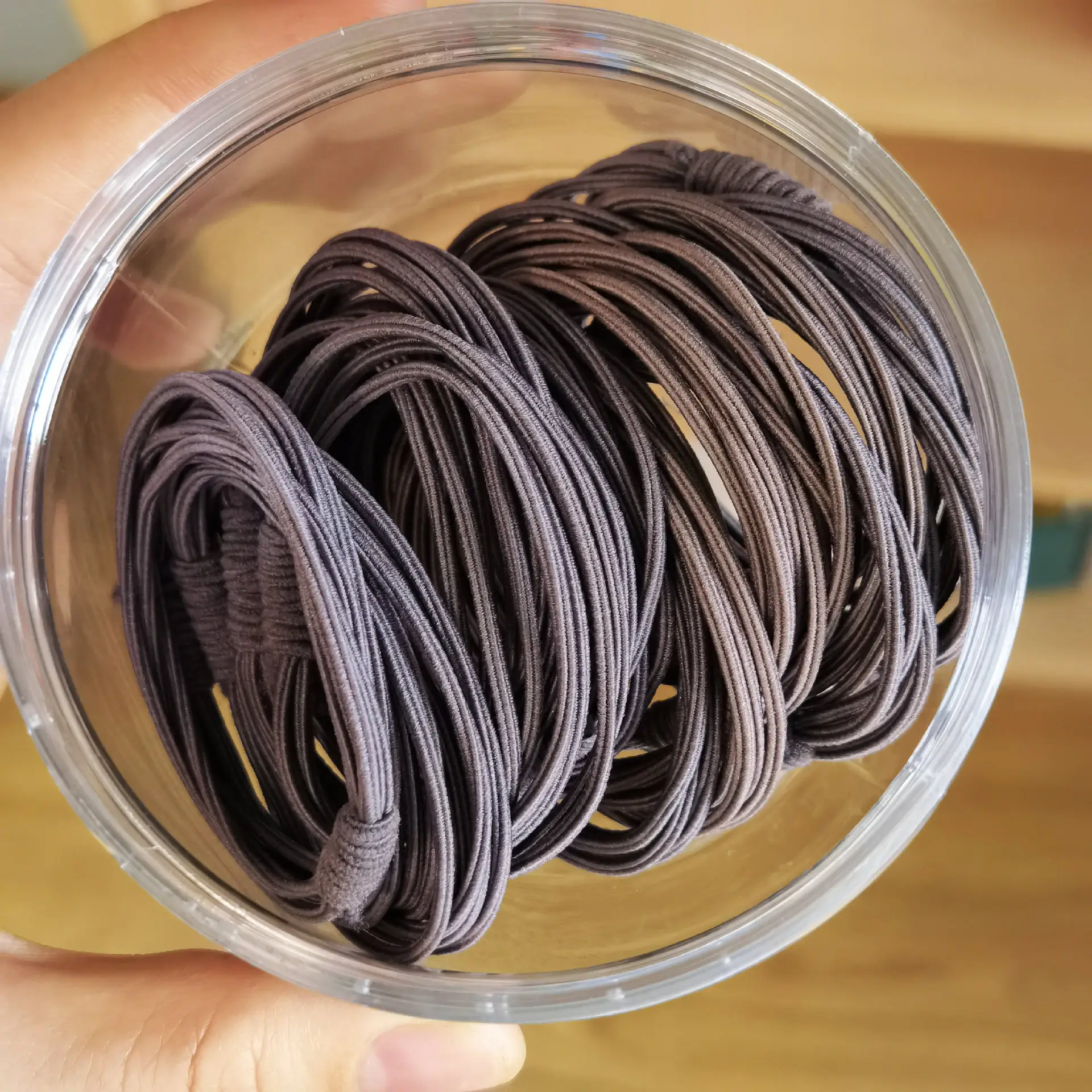 20 Pcs Canned Rubber Bands for Girls Hair Ties