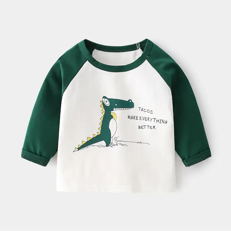 Baby Long Sleeve T-Shirt Yellow White Train Print - Image 11