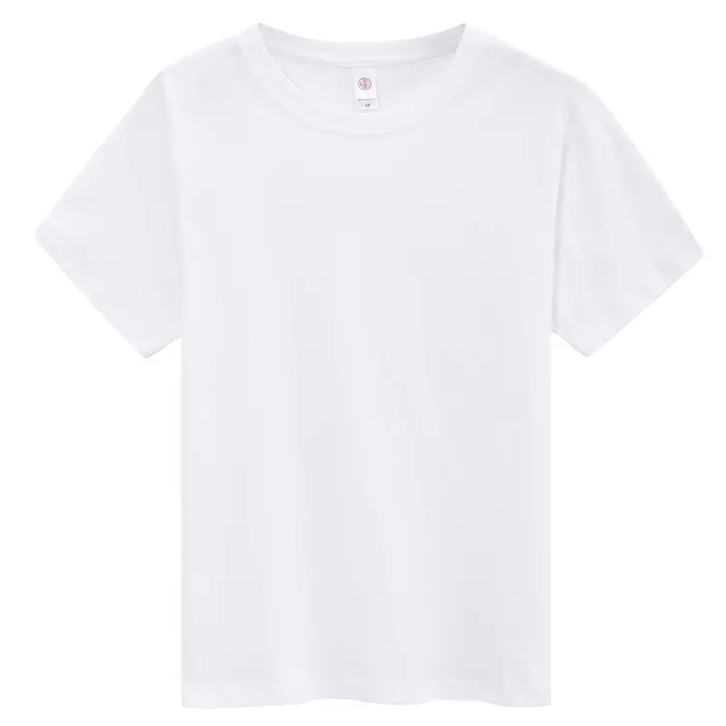Orange 240g Cotton Crew Neck T-Shirt Unisex - Image 3