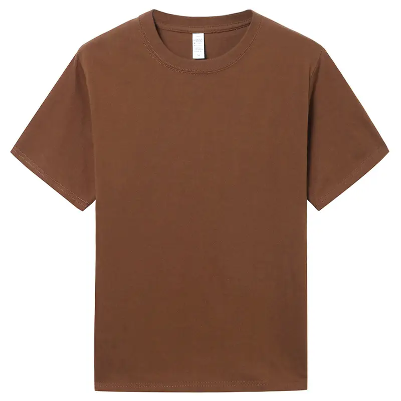 Orange 240g Cotton Crew Neck T-Shirt Unisex - Image 8
