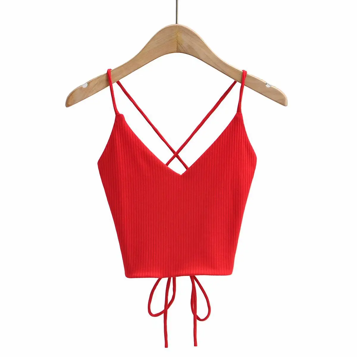 Summer V-Neck High Waist Camisole Set - Image 3