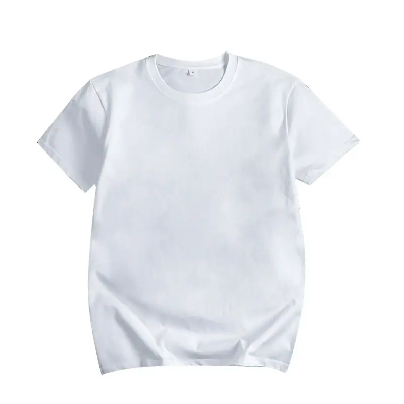 210g American Heavy Combed Cotton Round Neck Bottoming T-Shirt - Image 8