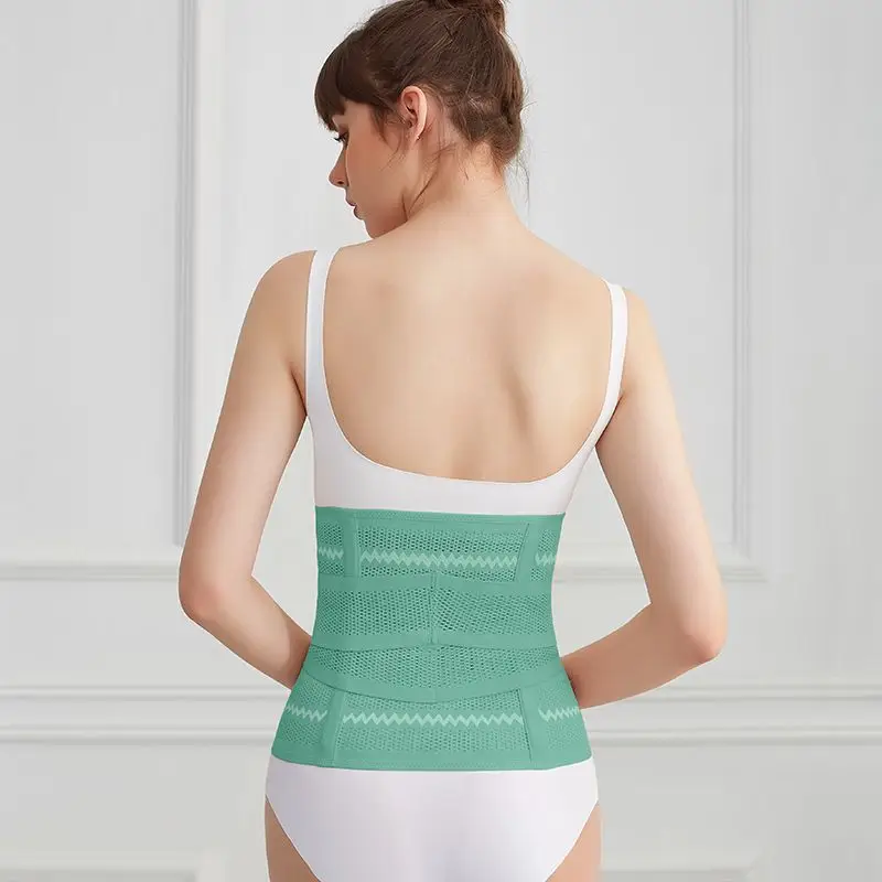 Pink 4-Piece Post-Partum Belly Belt for Pregnant Women