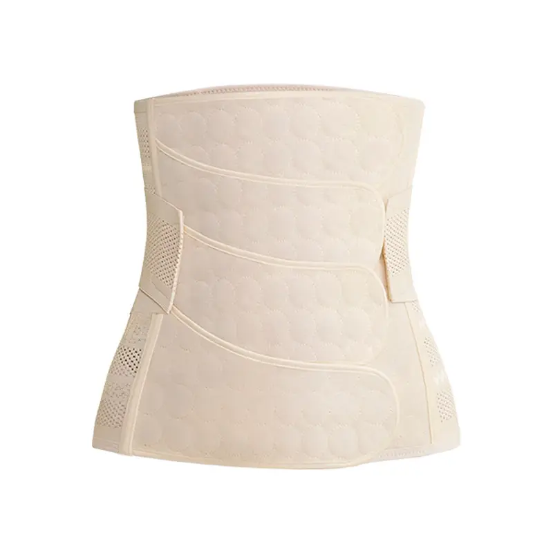 Pink 4-Piece Post-Partum Belly Belt for Pregnant Women