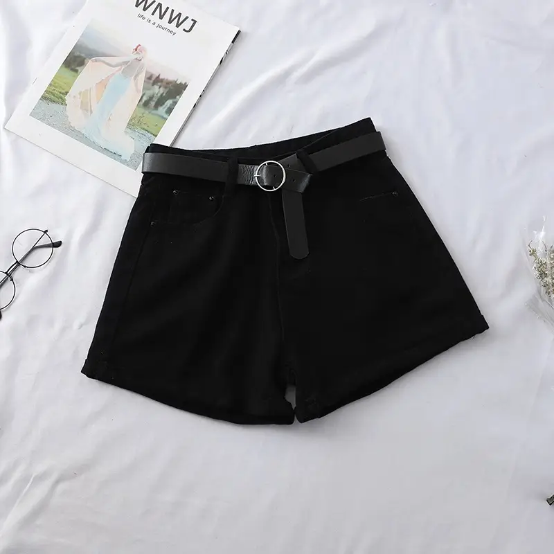 High Waist Denim Shorts Women 2022 Spring - Image 14
