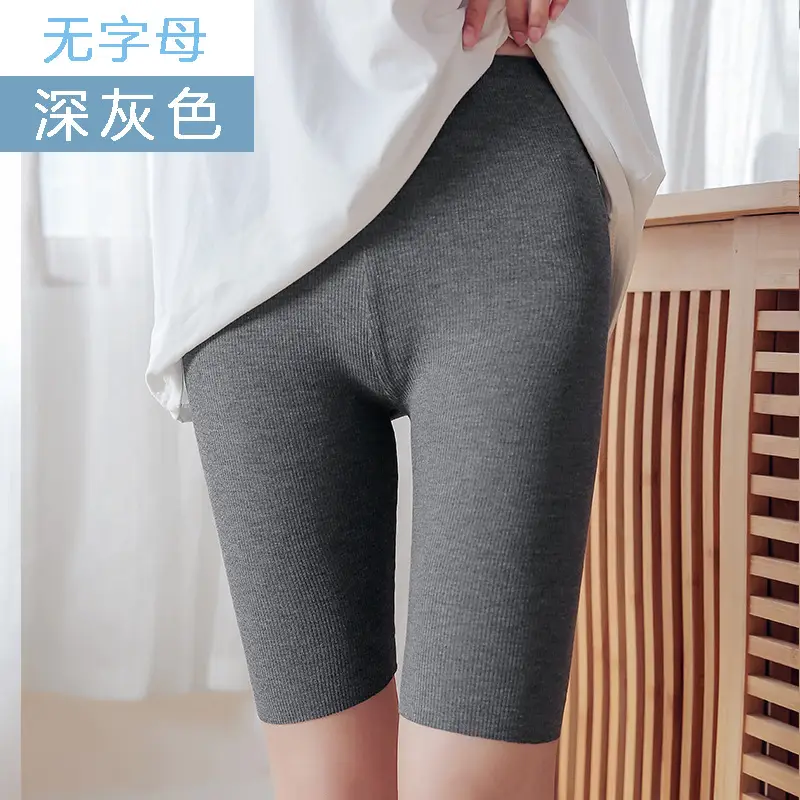 Women's Embroidered Five-Piece Leggings Large Size High Waist - Image 5