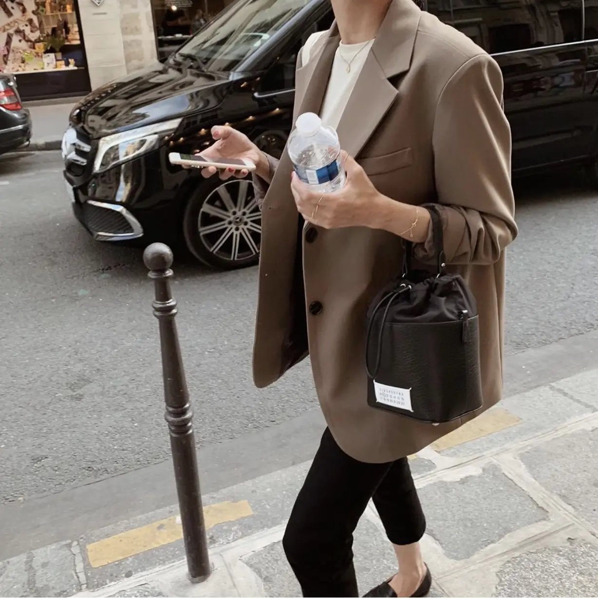 Women Slim Fit Blazer Jacket Brown 2026 Spring Autumn - Image 3